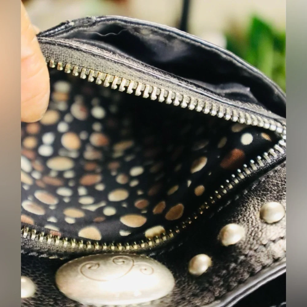 Brighton Black Elements Pouch Crossbody. - Picture 9 of 9